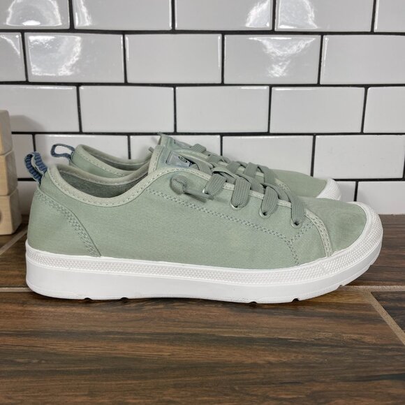 Skechers BOBS Beyond Sprouting Love Shoes Womens Size 9 Sage Slip On Sneaker - Picture 6 of 15